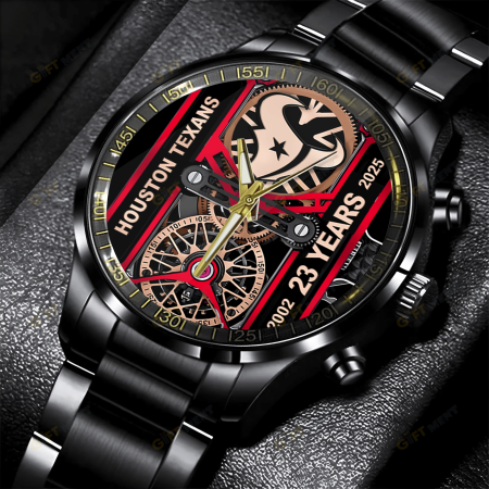 Houston Texans NFL Stainless Steel Watch Gift For Fan