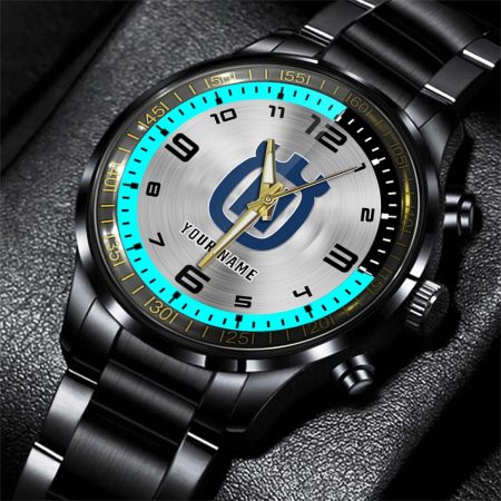 Husqvarna Car Personalized Black Stainless Steel Hand Watch For Fan