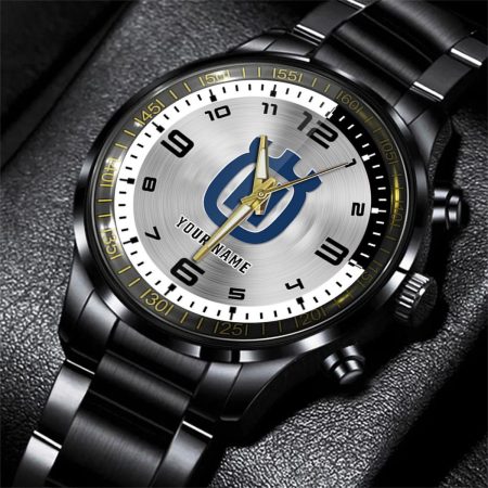 Husqvarna Car Personalized Black Stainless Steel Hand Watch For Fan