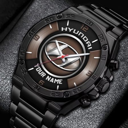 Hyundai Car Personalized New Stainless Steel Hand Watch For Fans