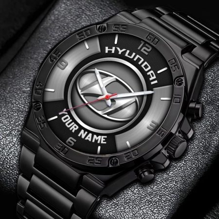 Hyundai Car Personalized New Stainless Steel Hand Watch For Fans