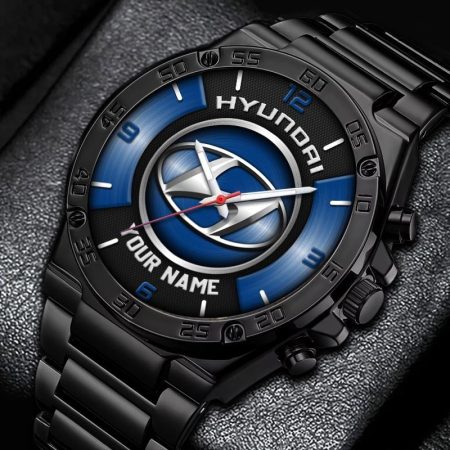 Hyundai Car Personalized New Stainless Steel Hand Watch For Fans