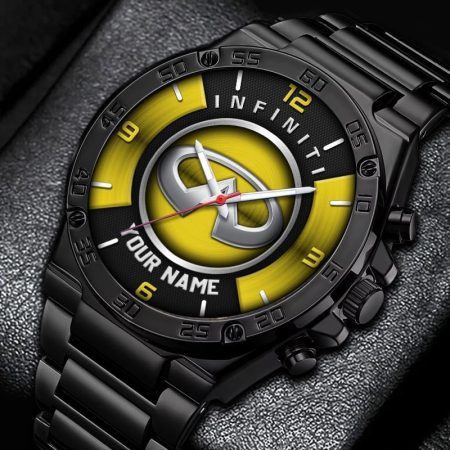 Infiniti Car Personalized New Stainless Steel Hand Watch For Fans