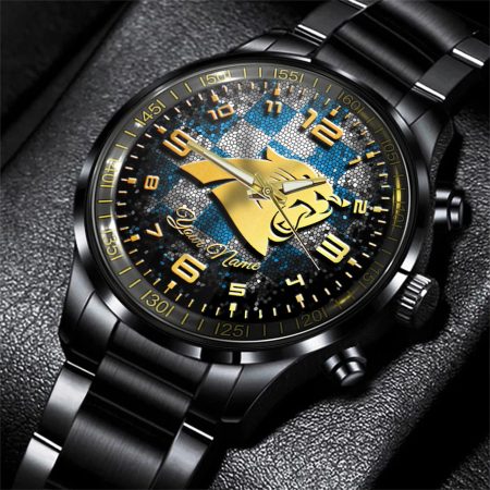 Jacksonville Jaguars NFL Personalized 3D Men Hand Watch Gift For Fans For Father