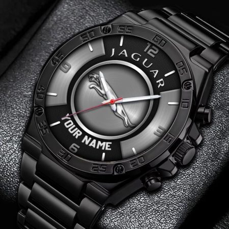 Jaguar Car Personalized New Stainless Steel Hand Watch For Fans