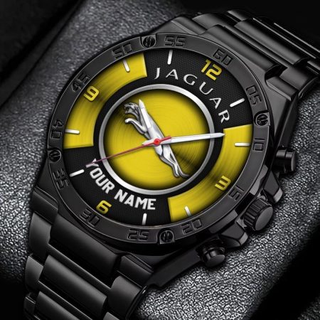 Jaguar Car Personalized New Stainless Steel Hand Watch For Fans