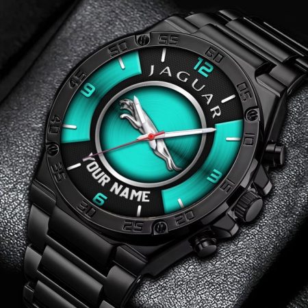 Jaguar Car Personalized New Stainless Steel Hand Watch For Fans