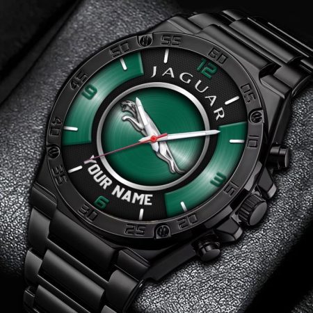 Jaguar Car Personalized New Stainless Steel Hand Watch For Fans