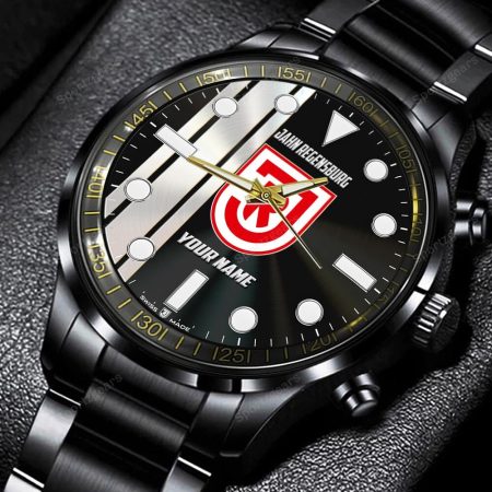 Jahn Regensburg Bundesliga Personalized New Black Hand Watch Gift For Fans