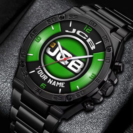 JCB Tractor Personalized New Stainless Steel Hand Watch For Fans