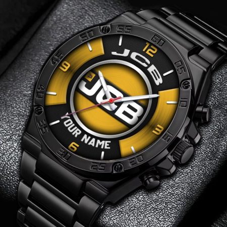 JCB Tractor Personalized New Stainless Steel Hand Watch For Fans