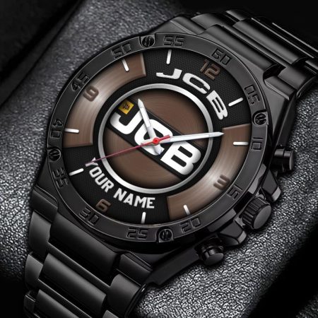 JCB Tractor Personalized New Stainless Steel Hand Watch For Fans