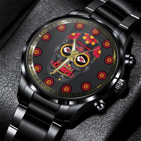 Kansas City Chiefs NFL Men Hand Watch Personalized Gift For Fans