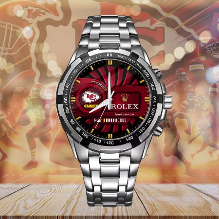 Kansas City Chiefs NFL x Rolex Alloy Quartz Watch Gift For Fan