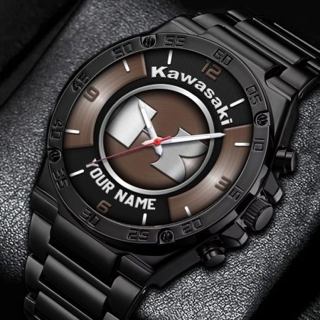 Kawasaki Motorcycles Personalized New Stainless Steel Hand Watch For Fans