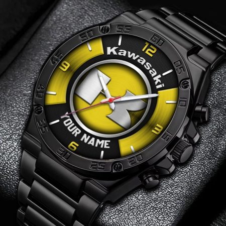Kawasaki Motorcycles Personalized New Stainless Steel Hand Watch For Fans