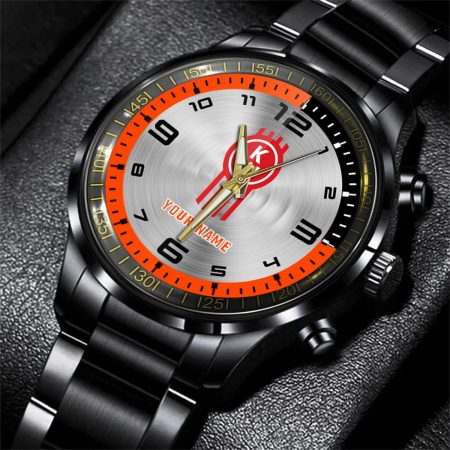Kenworth Truck Personalized Black Stainless Steel Hand Watch For Fan