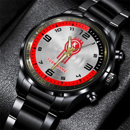 Kenworth Truck Personalized Black Stainless Steel Hand Watch For Fan