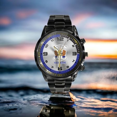 Kilmarnock Scottish Premiership New Personalized Black Hand Watch Gifts For Fans