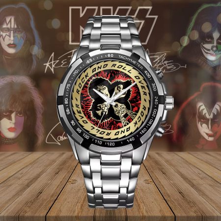 Kiss Band Music Alloy Quartz Watch Gift For Fan