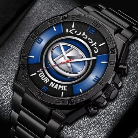 Kubota Tractor Personalized New Stainless Steel Hand Watch For Fans
