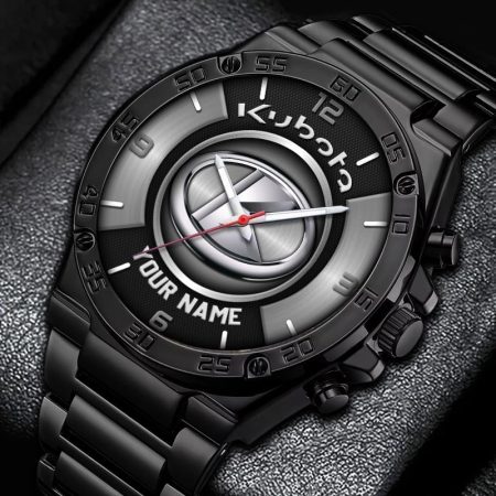 Kubota Tractor Personalized New Stainless Steel Hand Watch For Fans