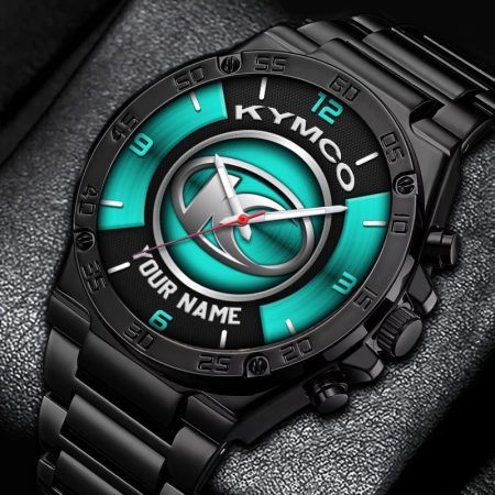 Kymco Motorcycles Personalized New Stainless Steel Hand Watch For Fans