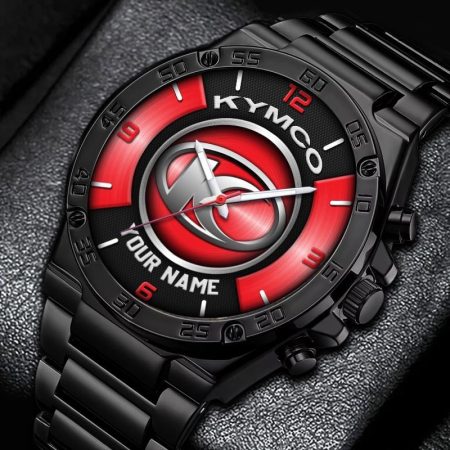 Kymco Motorcycles Personalized New Stainless Steel Hand Watch For Fans