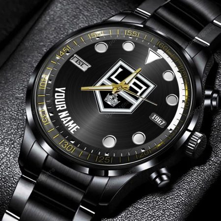 LA Kings NHL Personalized New Black Hand Watch Gift For Fans