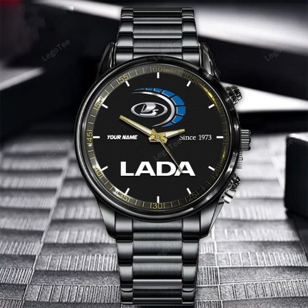 Lada New Personalized Black Hand Watch Gifts For Fans