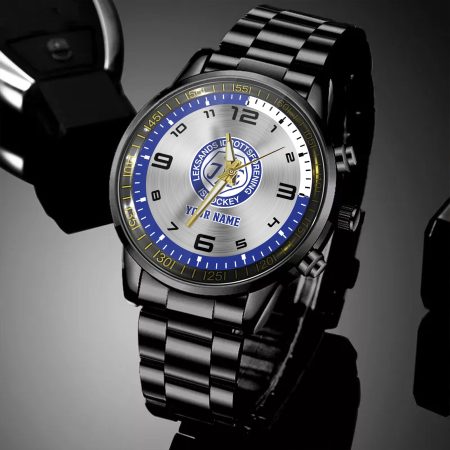 Leksands IF SHL Personalized New Black Hand Watch Gifts For Fans