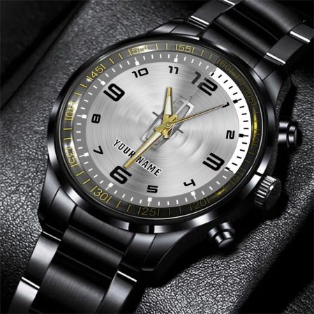 Lincoln Car Personalized Black Stainless Steel Hand Watch For Fan