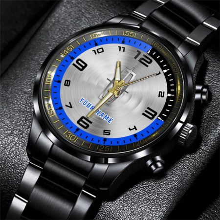 Lincoln Car Personalized Black Stainless Steel Hand Watch For Fan