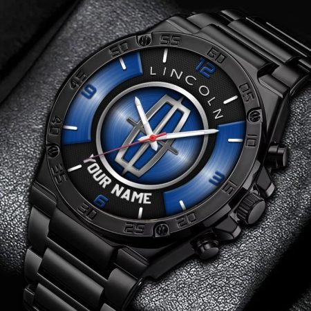 Lincoln Car Personalized New Stainless Steel Hand Watch For Fans