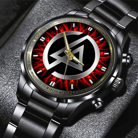 Linkin Park Music Black Stainless Steel Watch Gift For Fan