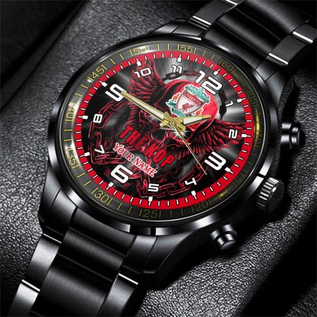 Liverpool EPL Personalized 3D Men Hand Watch Gift For Fans For Father