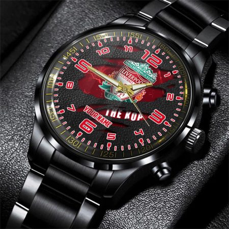 Liverpool EPL Personalized 3D Men Hand Watch Gift For Fans For Father