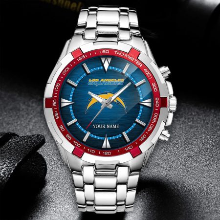 Los Angeles Chargers NFL Alloy Men Quartz Watch Personalized Gift For Fan