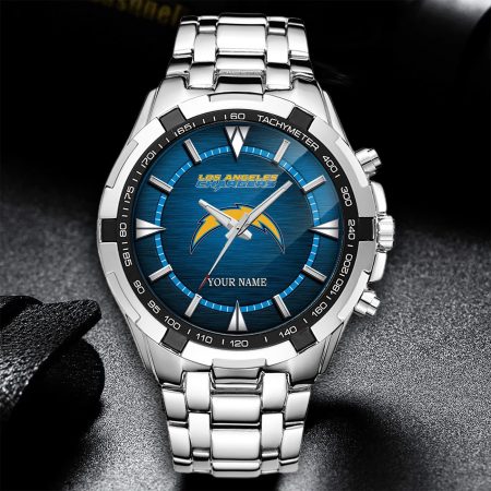 Los Angeles Chargers NFL Alloy Men Quartz Watch Personalized Gift For Fan