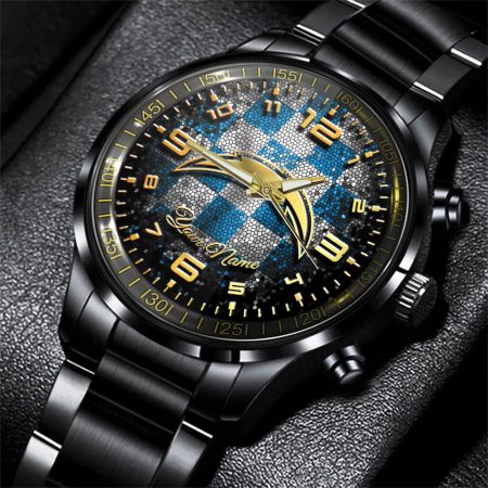 Los Angeles Chargers NFL Personalized 3D Men Hand Watch Gift For Fans For Father