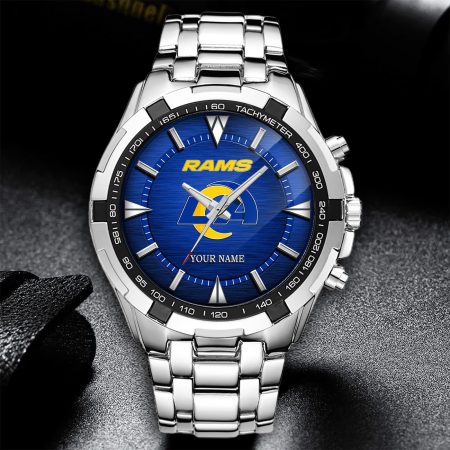 Los Angeles Rams NFL Alloy Men Quartz Watch Personalized Gift For Fan
