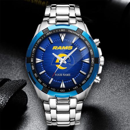 Los Angeles Rams NFL Alloy Men Quartz Watch Personalized Gift For Fan