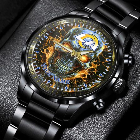 Los Angeles Rams NFL Men Hand Watch Personalized Gift For Fans