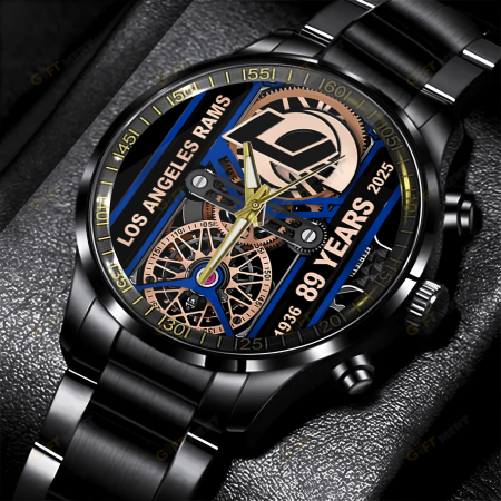 Los Angeles Rams NFL Stainless Steel Watch Gift For Fan