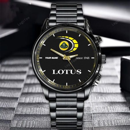 Lotus New Personalized Black Hand Watch Gifts For Fans