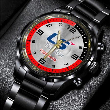 LS Tractor Tractor Personalized Black Stainless Steel Hand Watch For Fan