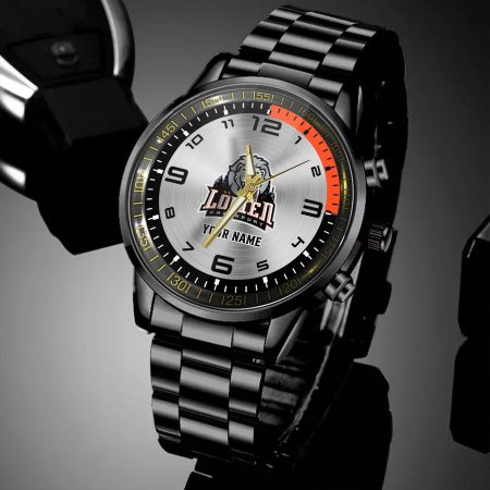 Löwen Frankfurt DEL Personalized Black Hand Watch Gifts For Fans