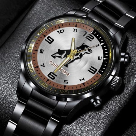 Mack Truck Personalized Black Stainless Steel Hand Watch For Fan