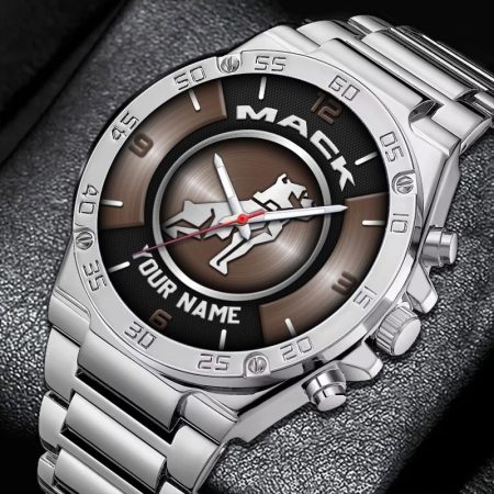 Mack Truck Personalized New Stainless Steel Hand Watch For Fans