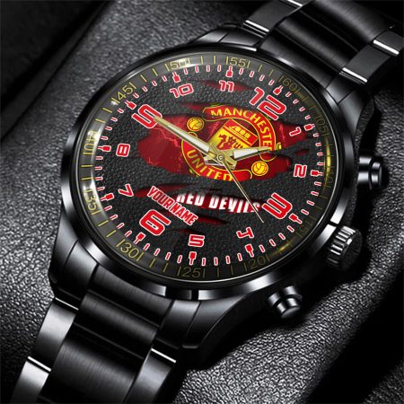 Manchester United EPL Personalized 3D Men Hand Watch Gift For Fans For Father